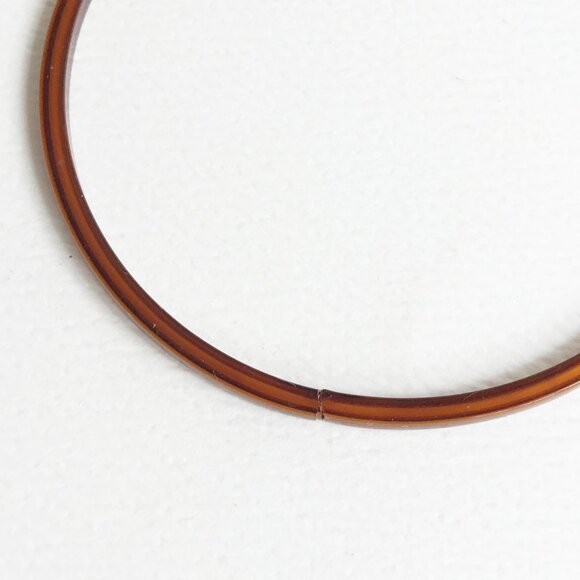 Green & Brown Art Glass Child's Bangles Set of 2 - Picture 7 of 7